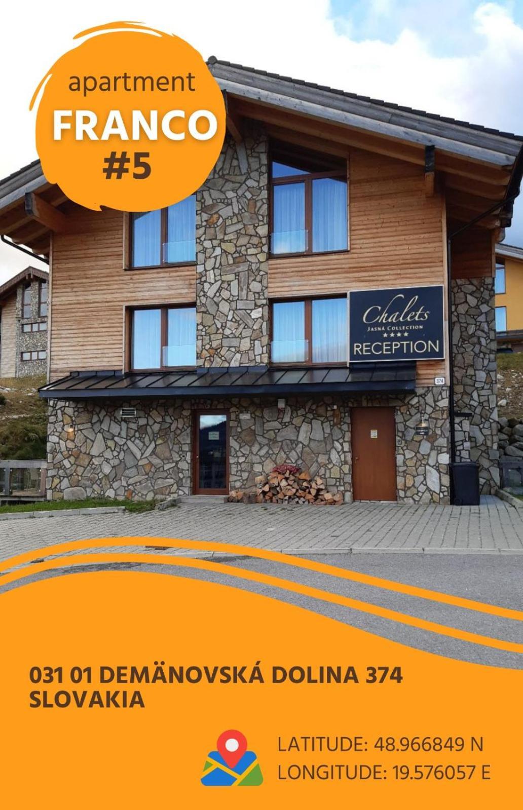 Chalety Otupné - Apartmán Franco Demänovská Dolina Extérieur photo